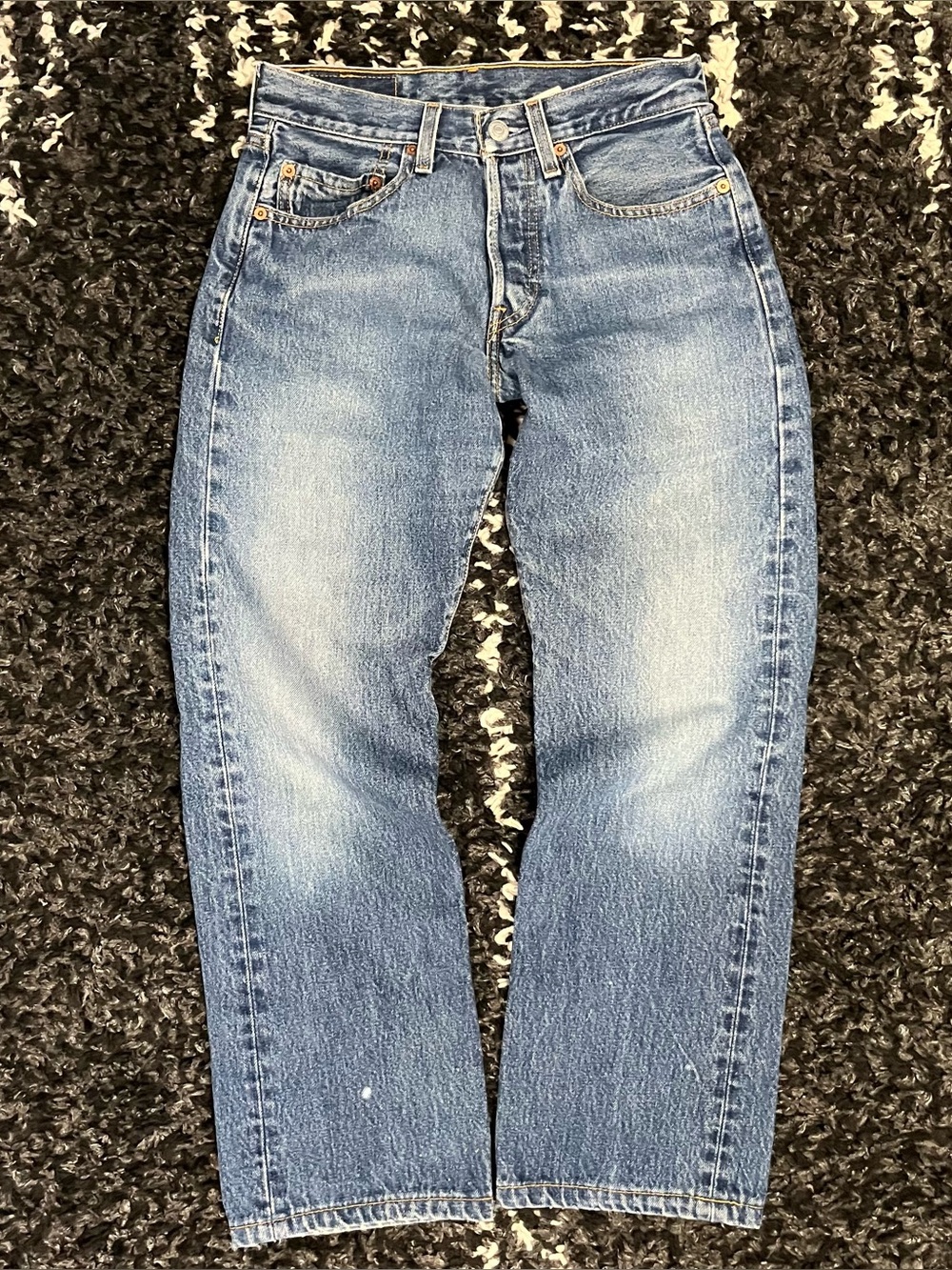 Vtg 2003 Levi's 501 Women's Jeans Made in Mexico W27 L30 (Measures 28x28)